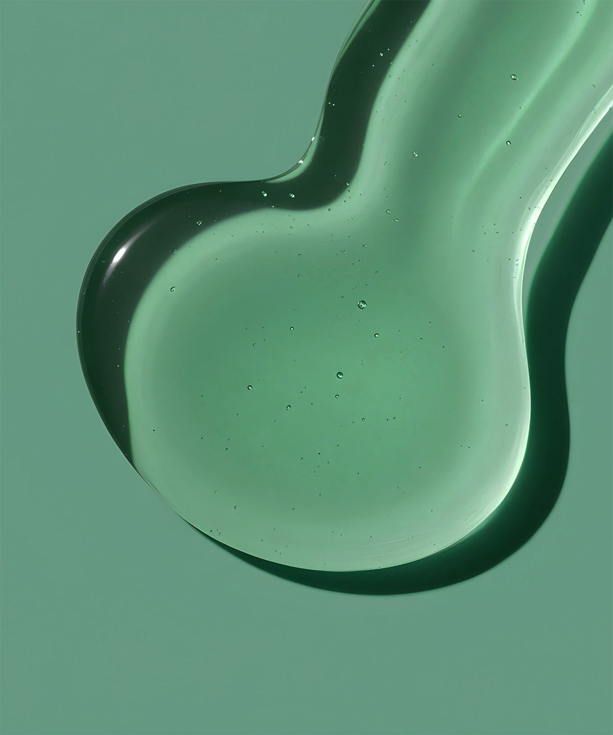 Clear droplet of hyaluronic acid serum, in the form of sodium hyaluronate, an ingredient in NaturaLip\u00ae Restorative Balm